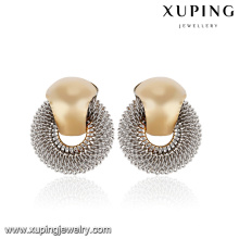 92969-xuping haute et bijoux fantaisie boucles d&#39;oreilles déclaration chunky